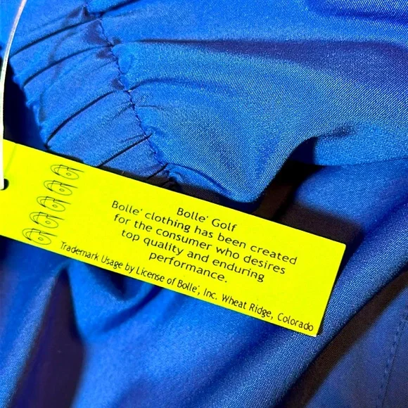 Bollé Athletic/Golf 1/2 Zip Pullover Lined Jacket XL NWT - Picture 8 of 13